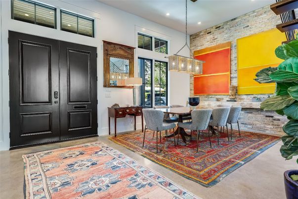 Dining room, Interior, Pendant Lights, Recessed Lighting
