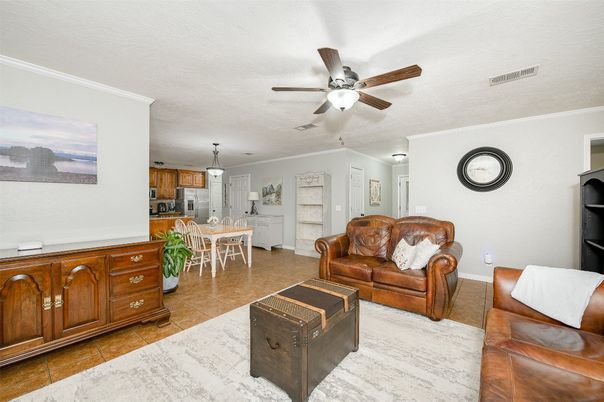 Dining room, Interior, Kitchen, Living room, Pendant Lights