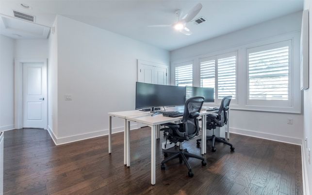 Home Office, Interior, Wood Texture Flooring