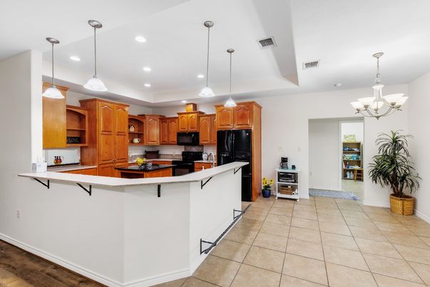 Chandelier, Interior, Kitchen, Pendant Lights, Recessed Lighting