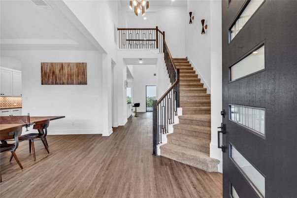 Dining room, Interior, Wood Texture Flooring