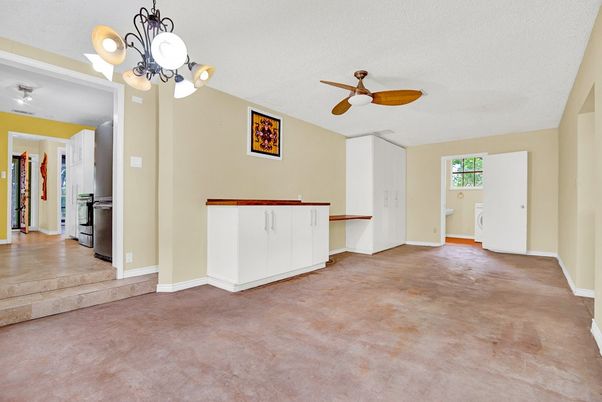 Chandelier, Empty room, Interior