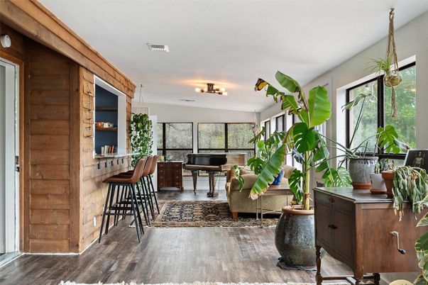 Interior, Piano, Wood Texture Flooring, Wooden Walls