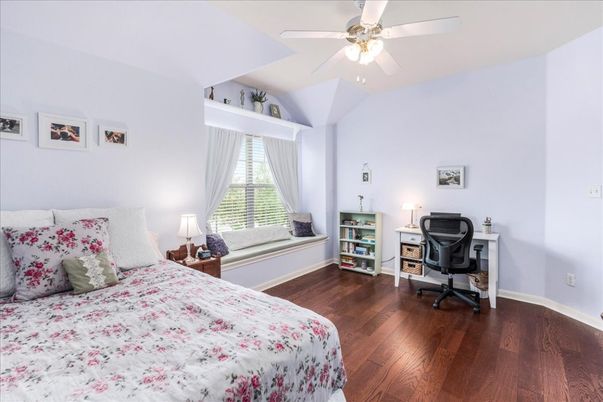 Bedroom, Home Office, Interior, Wood Texture Flooring