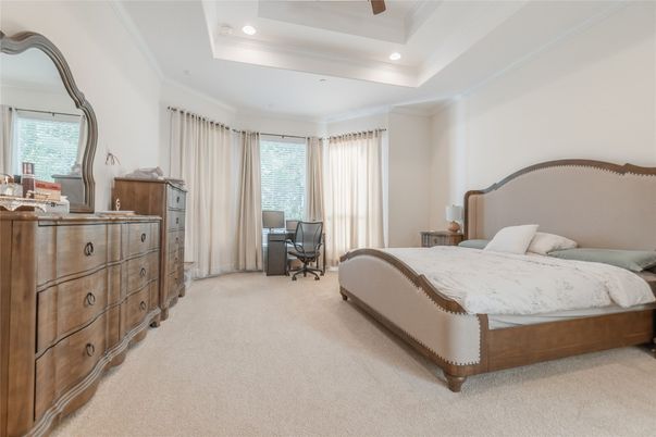 Bedroom, Home Office, Interior, Recessed Lighting