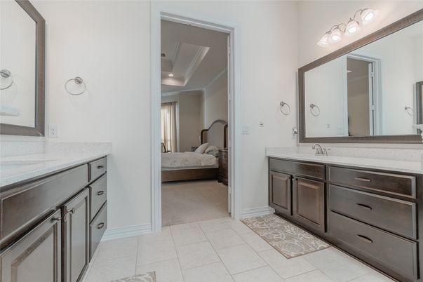 Bathroom, Bedroom, Dual Sink Vanities, Interior, Recessed Lighting