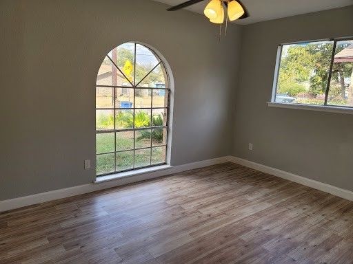 Empty room, Interior, Wood Texture Flooring