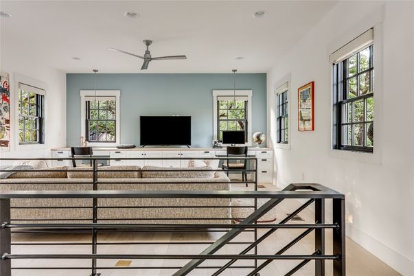 Home Office, Interior, Pendant Lights, Recessed Lighting