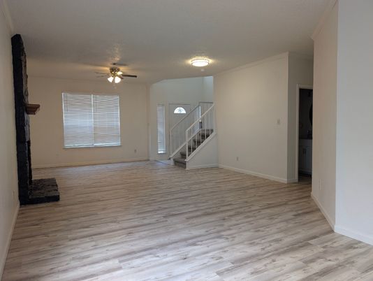 Empty room, Interior, Wood Texture Flooring