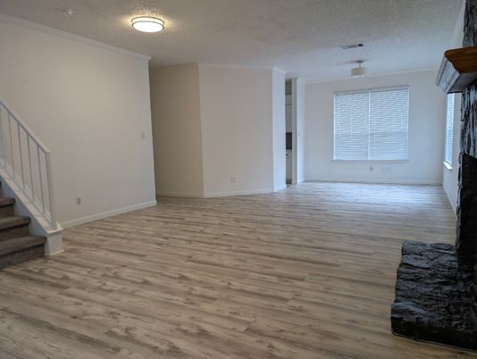 Empty room, Interior, Wood Texture Flooring