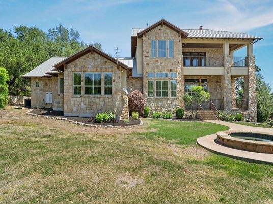 Backyard, Exterior, Facade, Brick Traditional