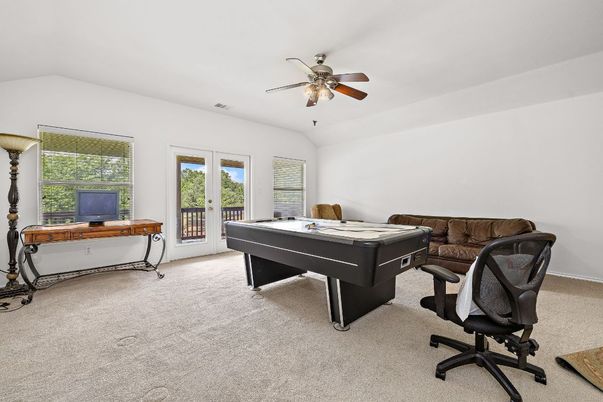 Billiard Table, Game Room, Home Office, Interior