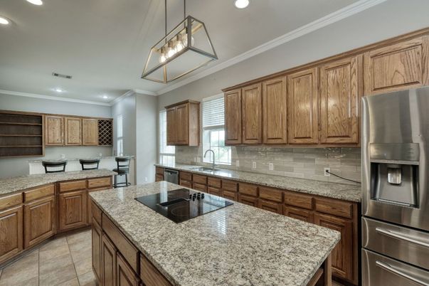 Interior, Kitchen, Pendant Lights, Recessed Lighting