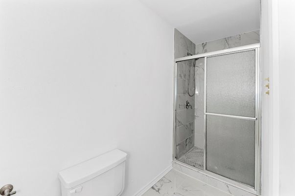Bathroom, Glass Shower, Interior, Marble, Marble Walls