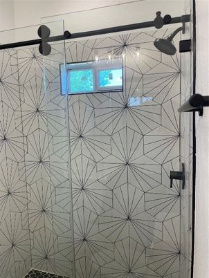 Bathroom, Glass Shower, Interior