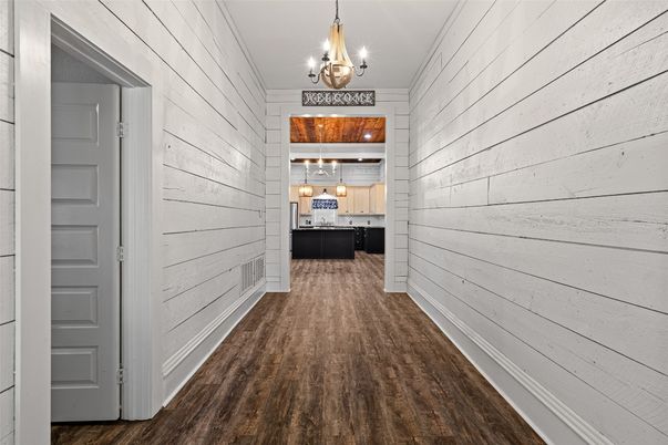Chandelier, Interior, Kitchen, Pendant Lights, Wood Texture Flooring