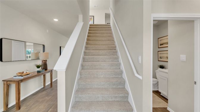 Interior, Recessed Lighting, Wood Texture Flooring