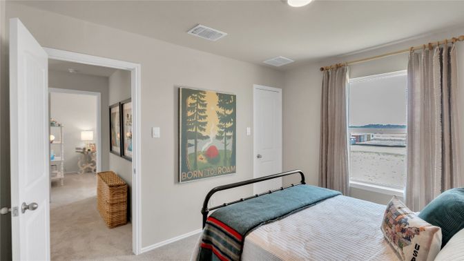 Bedroom, Interior, Recessed Lighting, Water