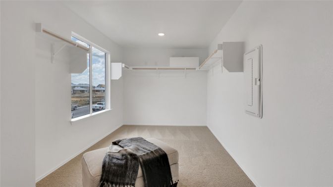 Interior, Recessed Lighting, Walk-in Closets