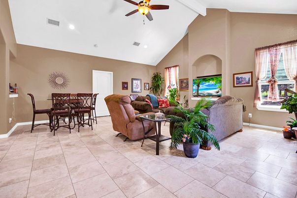 Dining room, Interior, Living room, Recessed Lighting