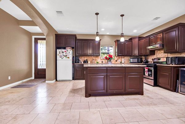 Interior, Kitchen, Pendant Lights, Recessed Lighting