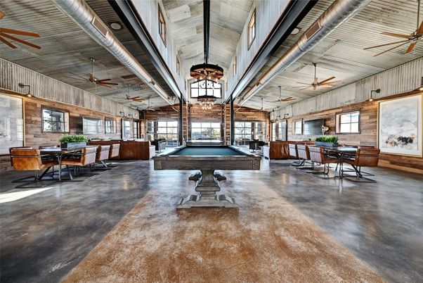 Billiard Table, Dining room, Game Room, Interior, Pendant Lights