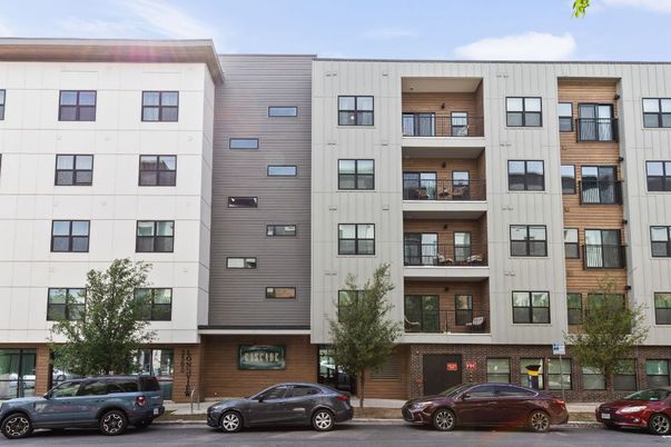 Exterior, Facade, Condo Building