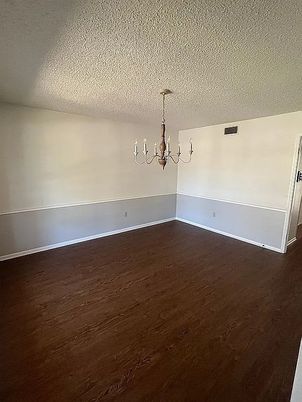 Chandelier, Empty room, Interior, Wood Texture Flooring
