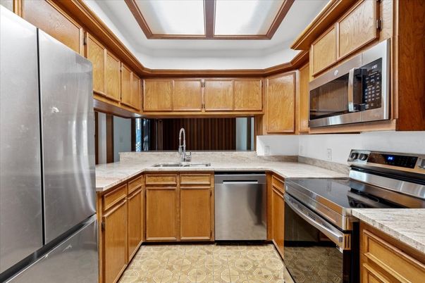 Interior, Kitchen, Stainless Steel Appliances