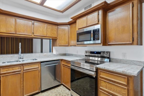 Interior, Kitchen, Stainless Steel Appliances