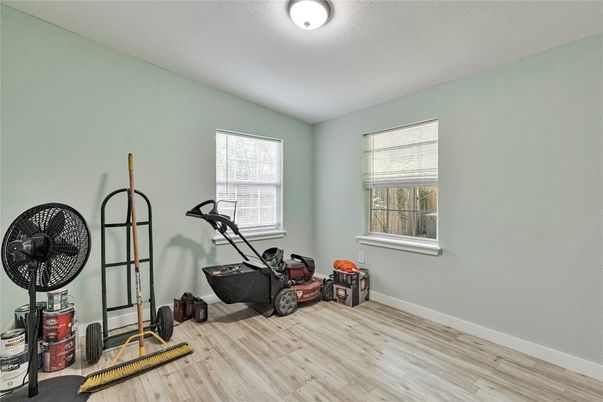 Fitness Equipment, Interior, Wood Texture Flooring