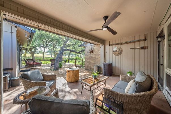 Interior, Living room, Stone Walls, Sun Room