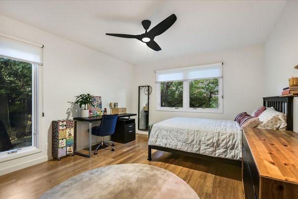 Bedroom, Home Office, Interior, Wood Texture Flooring