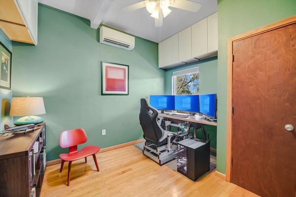 Home Office, Interior, Wood Texture Flooring