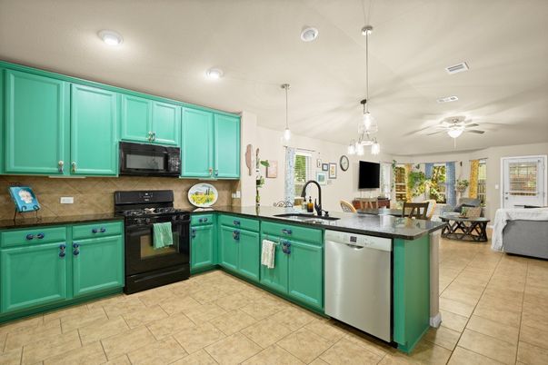 Dining room, Interior, Kitchen, Pendant Lights, Recessed Lighting