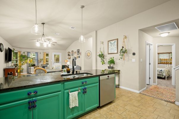 Interior, Kitchen, Pendant Lights