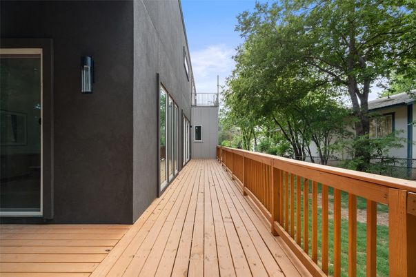 Exterior, Wood Texture Flooring