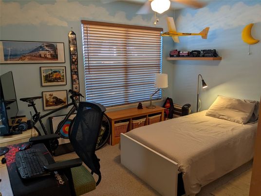 Bedroom, Fitness Equipment, Interior