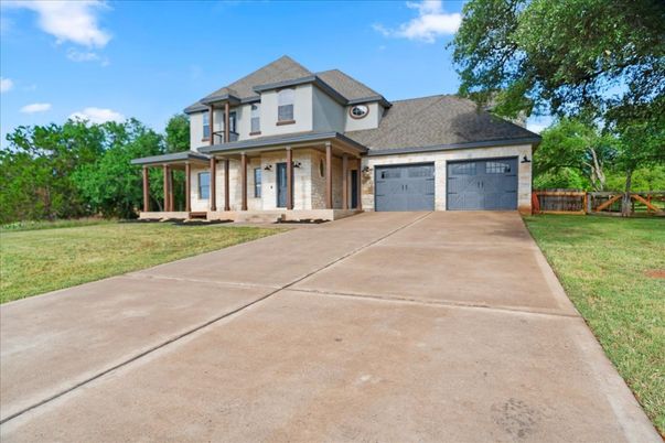 Attached, Backyard, Exterior, Facade, French Provincial