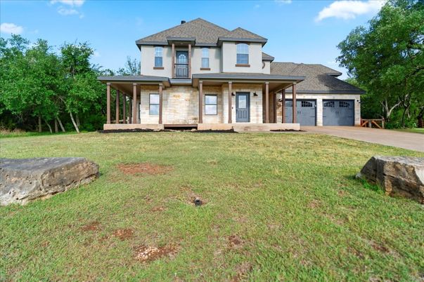 Attached, Backyard, Exterior, Facade, French Provincial