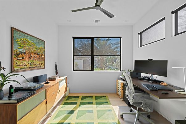 Home Office, Interior, Wood Texture Flooring
