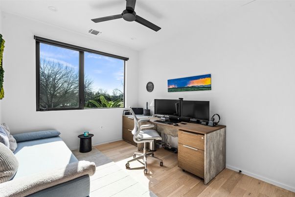 Home Office, Interior, Wood Texture Flooring