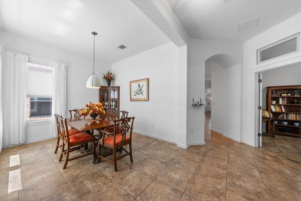 Dining room, Interior, Pendant Lights