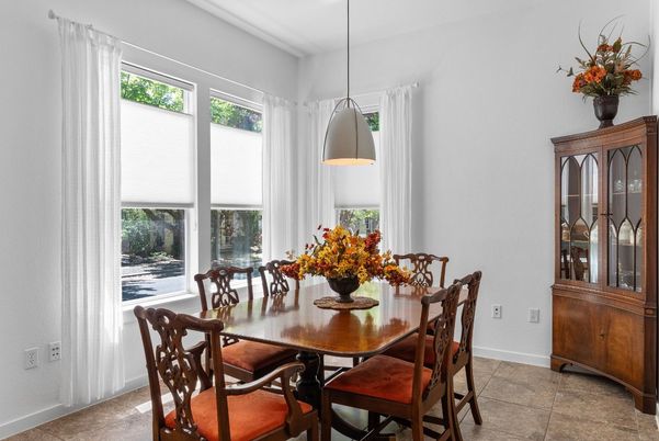 Dining room, Interior, Pendant Lights