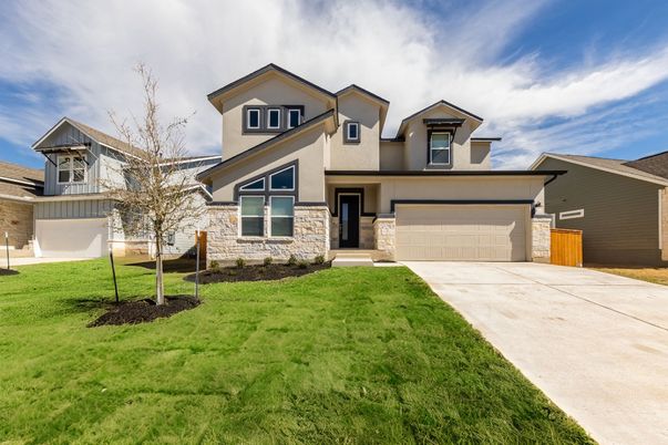 Attached, Exterior, Facade, Modern