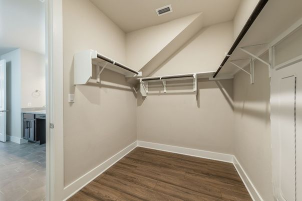 Interior, Walk-in Closets, Wood Texture Flooring