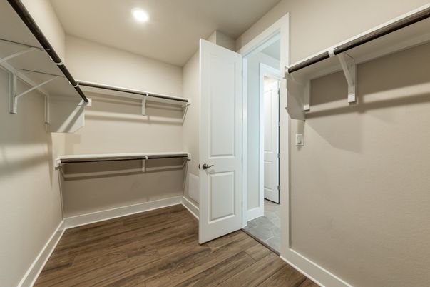 Interior, Recessed Lighting, Walk-in Closets, Wood Texture Flooring