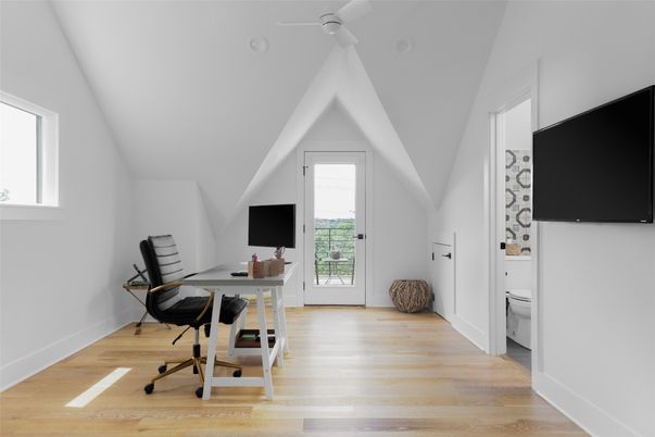 Bathroom, Home Office, Interior, Wood Texture Flooring