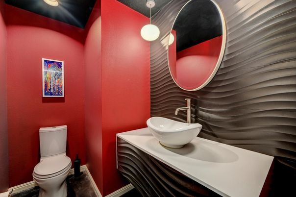 Bathroom, Interior, Pendant Lights, Recessed Lighting