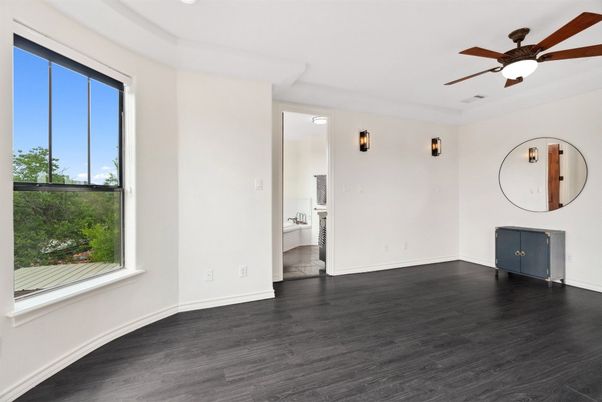 Bathroom, Empty room, Interior, Wood Texture Flooring